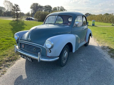 Morris Minor, 0,9, Benzin, 1952, grøn, nysynet, 2-dørs, Sjælden årgang Morris Minor. Kører og synet 