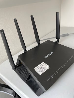 Router, wireless, Netgear, God, Nighthawk X4S WiFi router, med en solid oppetid , driftsikker og ikk