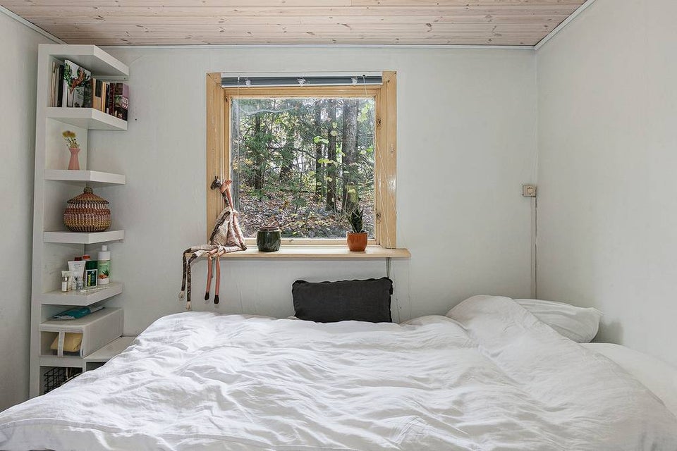 Sommerhus i den svenske skov