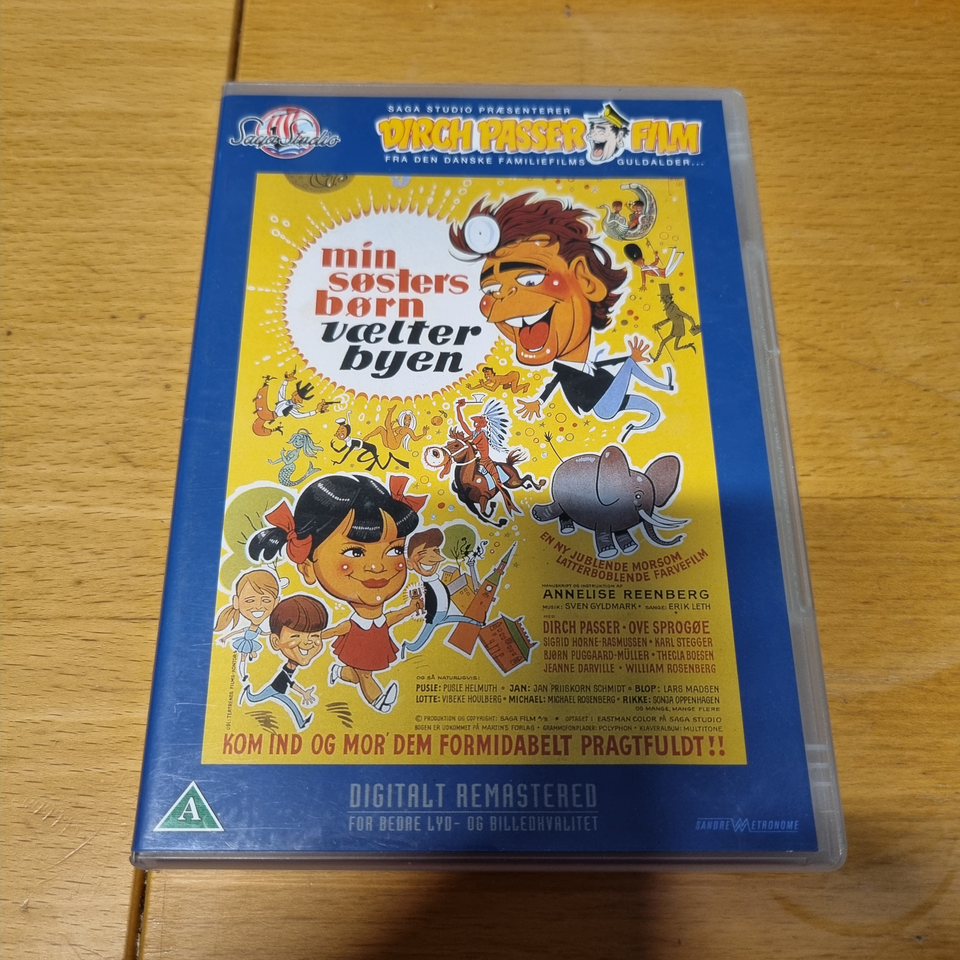 Min Søsters Børn Vælter Byen, DVD, familiefilm