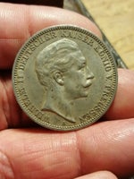 Vesteuropa, mønter, 3 mark