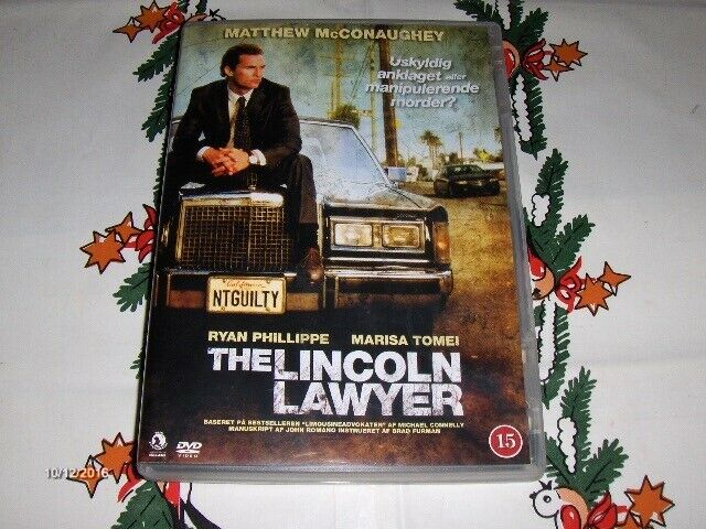 THE LINCOLN LAWYER, DVD, krimi