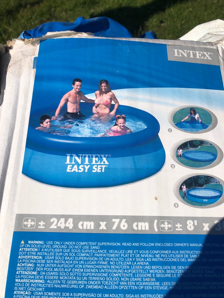 Børnebadebassin 4 personer , Intex