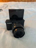 Canon, Canon EOS M10 systemkamera + 15-45 mm objektiv - ,