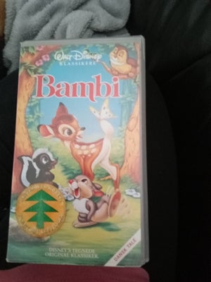 Tegnefilm, Bambi fra 1942, Er fra 1942 Og er i god stand.