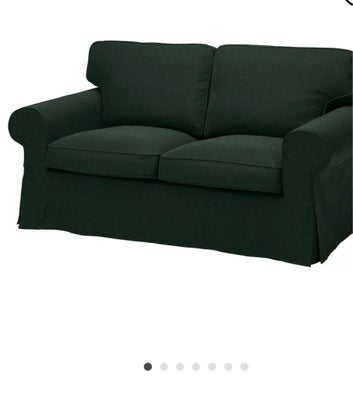 Sofa, stof, 2 pers. , IKEA, Sælger Ektorp IKEA sofa i mørkegrøn. 
Fejler intet 
Nypris 3800
Sælges f