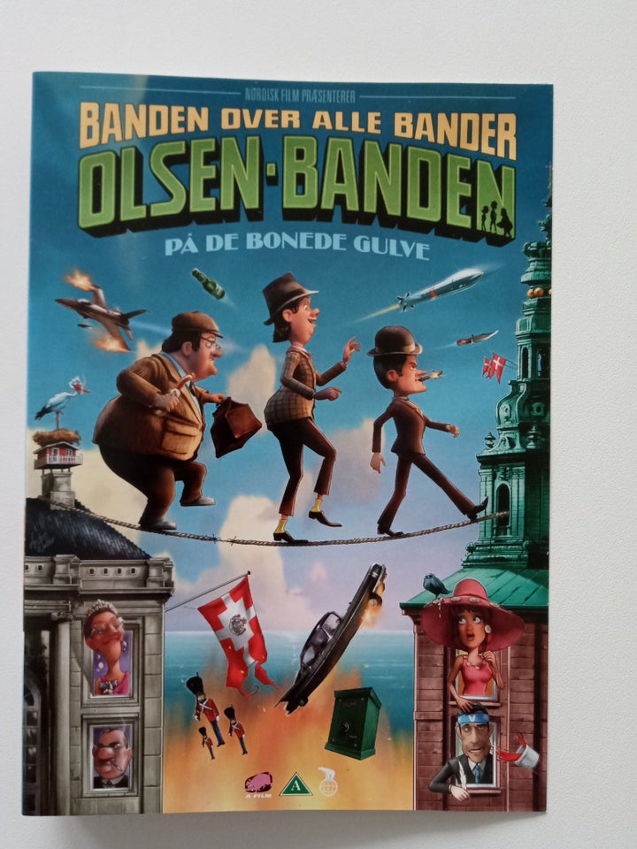 Olsen-Banden - På de bonede gulve, DVD, animation