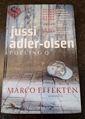 Marco effekten, Jussi adler-olsen, genre: roman, 1 for 30 kr
Alle 3 for 70 kr
