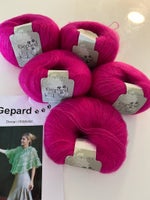 Garn, Kid Seta - Gepard - smukkeste pink farve