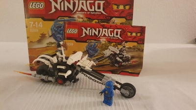 Lego Ninjago, NINJAGO Kraniemotorcykel nr. 2259, Fin Intakt legokasse, alle klodser i perfekt stand 