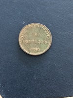 Danmark, mønter, 4skilling