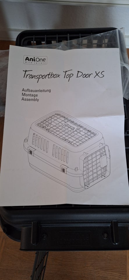 Transportbur, ANIONE
TRANSPORTBOKS TOP DOOR