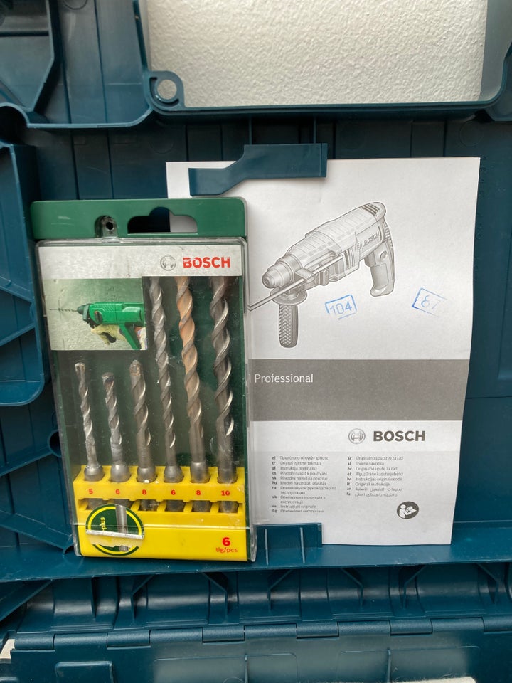 Borehammer, BOSCH GBH 2-20 D PRO+ MURBORSÆT