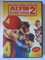 Alvin og de frække jordegern 2, DVD, animation