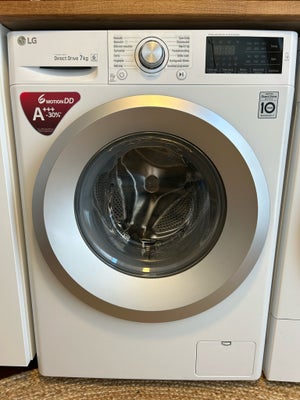 LG vaskemaskine, F4J5QN4W, frontbetjent, Velholdt 1.5 år gl. vaskemaskine. Vasker super godt og med 