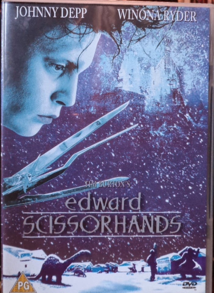 Edward Saksehånd, instruktør Tim Burton, DVD