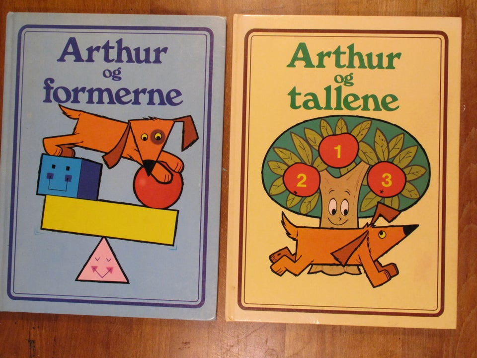 Arthur-bøgerne (2 styk fra 1976), Donald Bisset & Tony