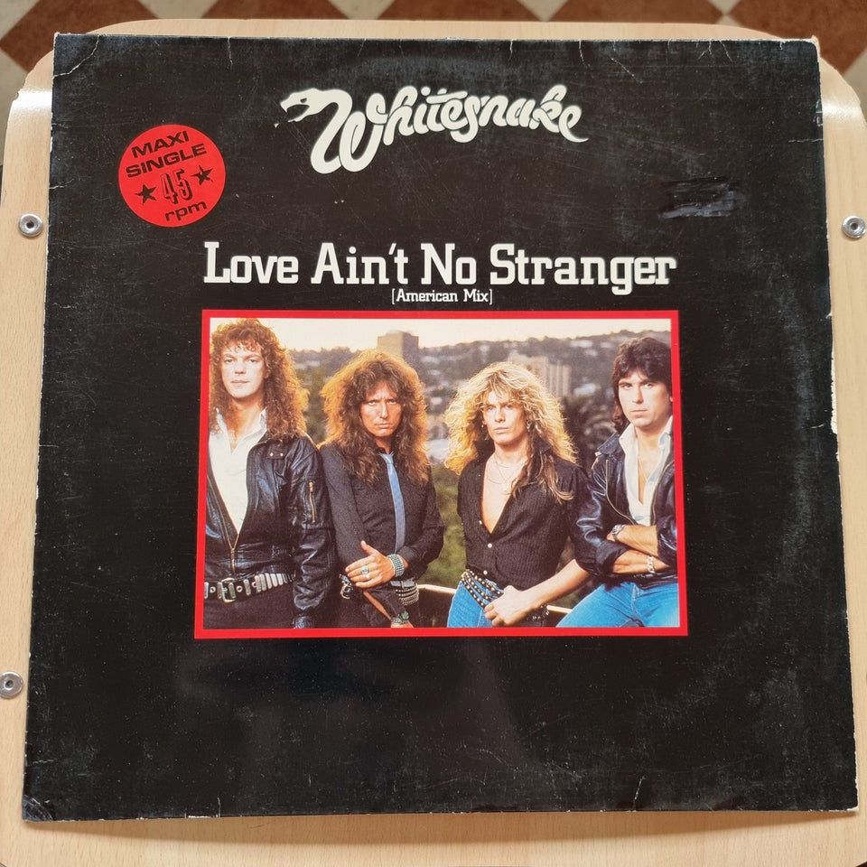 Maxi-single 12", Whitesnake , Love Ain't No Stranger -