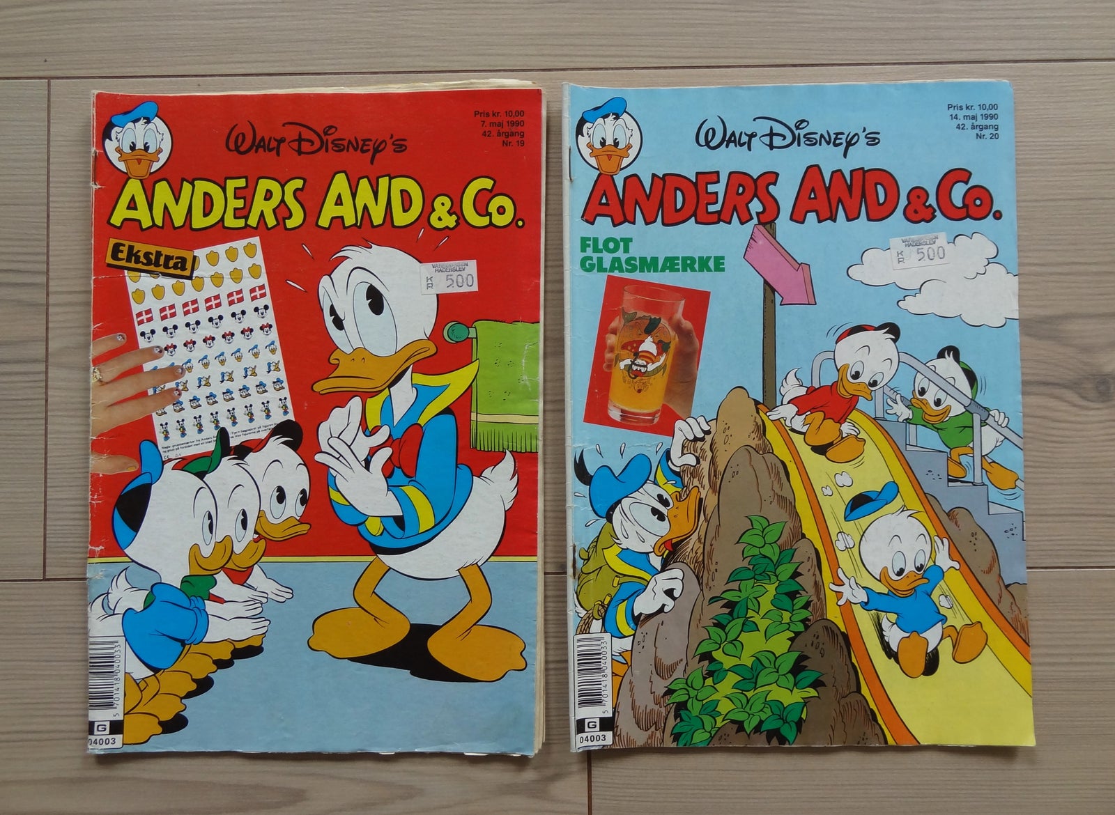 Anders And, 1992 + 1993, Disney