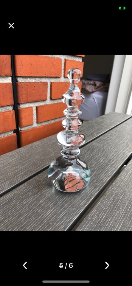 Glaskunst , Holmegaard , motiv: Glas skulptur