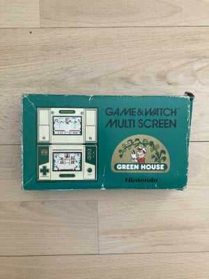 Nintendo Game & Watch, Green House, God, Virker som den skal i original indpakning

Søgeord:
Mario
N