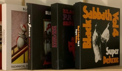 LP, Black Sabbath, 4 lp Boxset, 4 super deluxe lp Boxset med Black Sabbath. Alle som nye nm nm. Saml