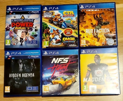 Playstation 4 spil , PS4, PS4 spil sælges
alle ps4 spil kan også spilles på 
ps5 / playstation 5

sp