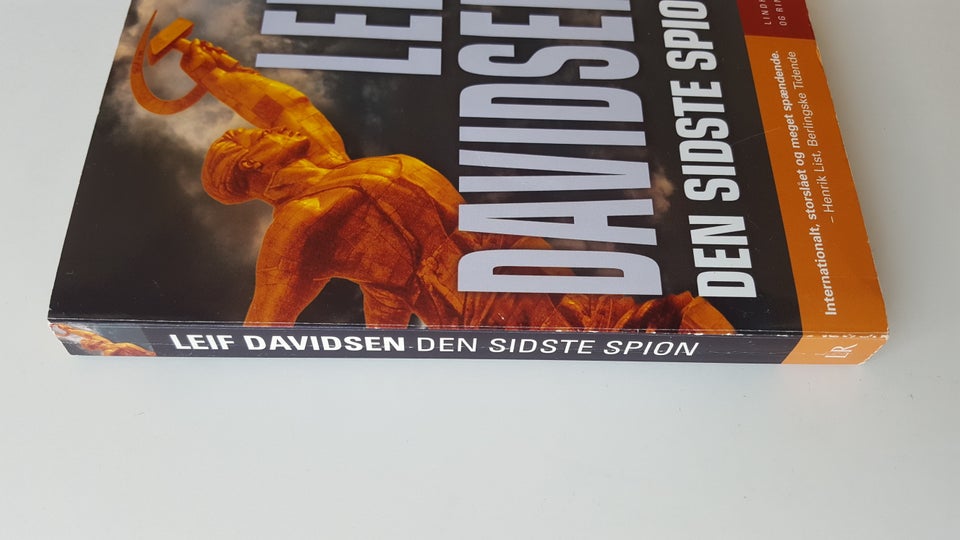 Den sidste spion, Leif Davidsen, genre: krimi og spænding