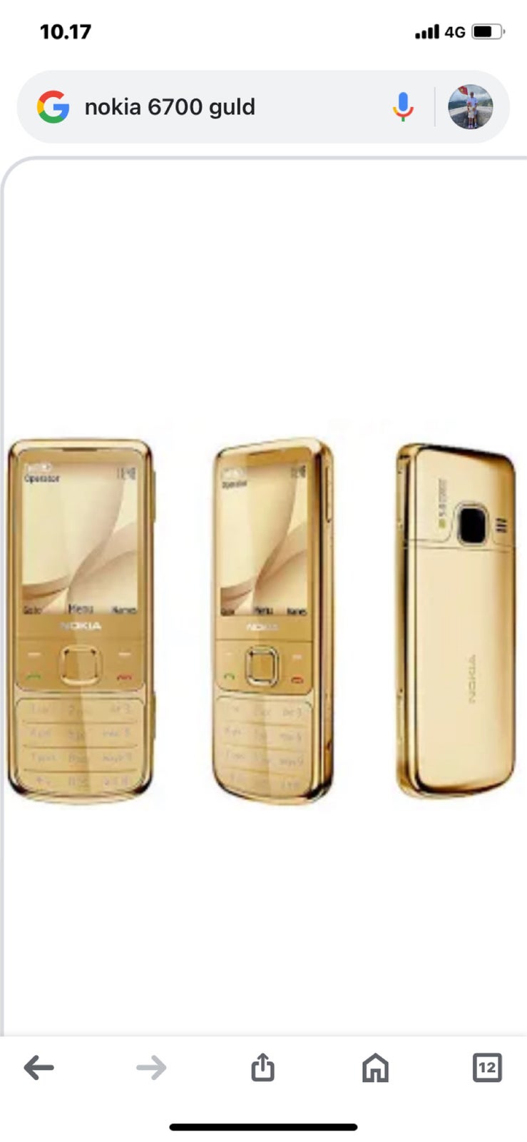 Nokia 6700 classic gold edition , Perfekt