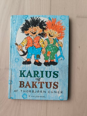 Karius og Baktus, Thorbjørn Egner, Bogen fremstår i god stand,
Hardback,
Befinder sig i 6705,
Fra dy