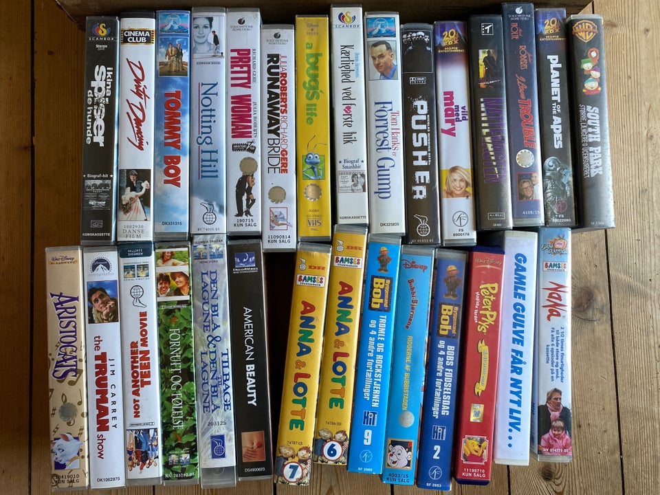 Anden genre, Blandede VHS film