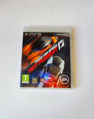 Need For Speed Hot Pursuit, PS3, racing, Sælge min

Need For Speed Hot Pursuit.
 med manuel