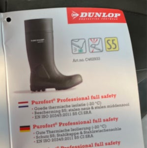 Før effektivt Blinke Find Dunlop Gummistøvler på DBA - køb og salg af nyt og brugt