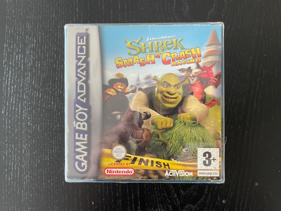 Shrek Smash n' Crash Racing, Gameboy Advance game