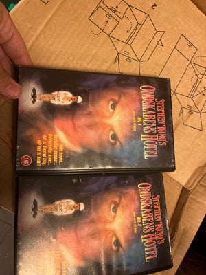 Gyser, Ondskabens hotel , instruktør Stephen Kings, Mini serie
VHS
The Shining