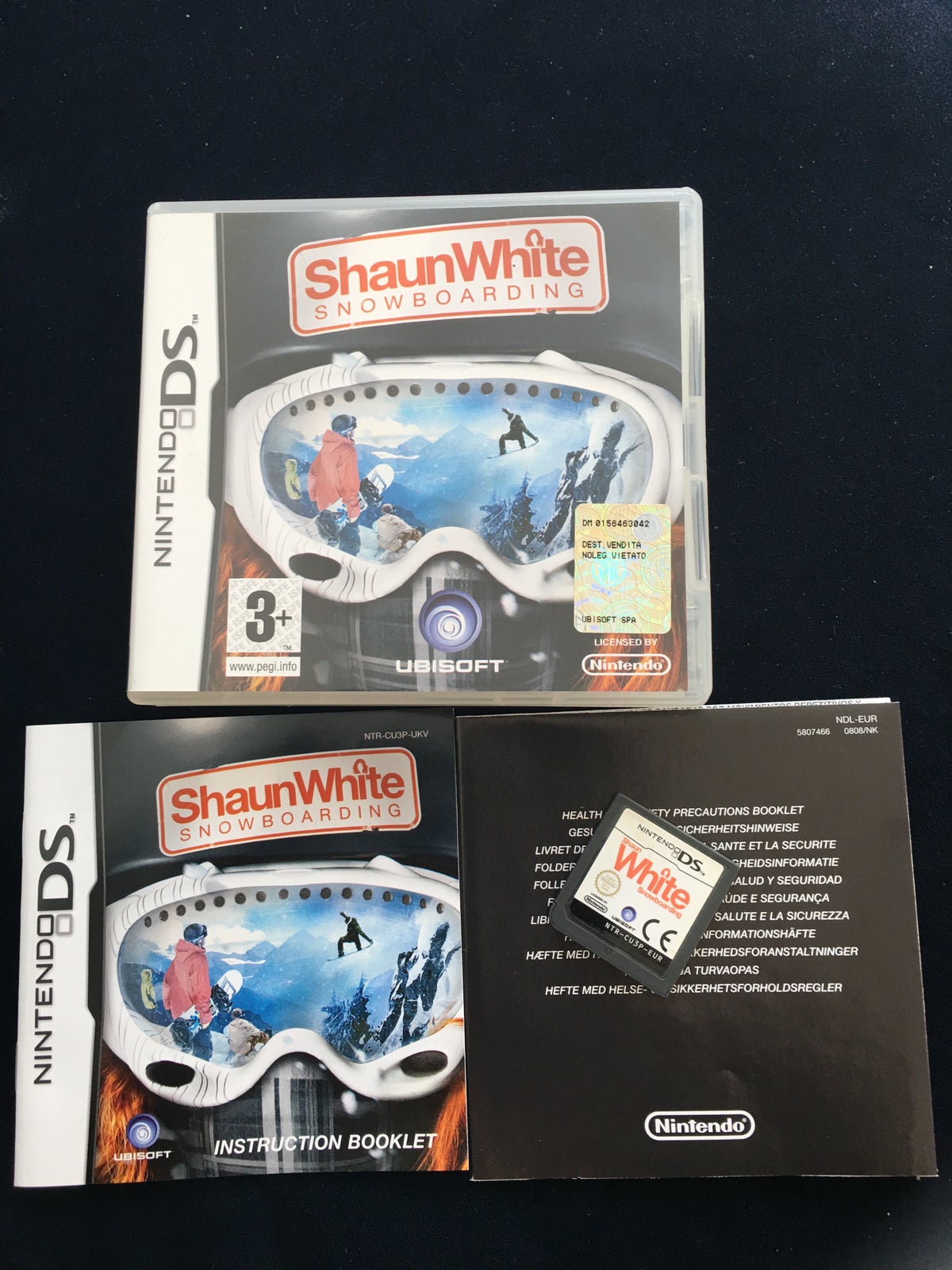 Shaun White Snowboarding (Nintendo DS, 2008) Ubisoft Shawn Y-Folds NEW  SEALED