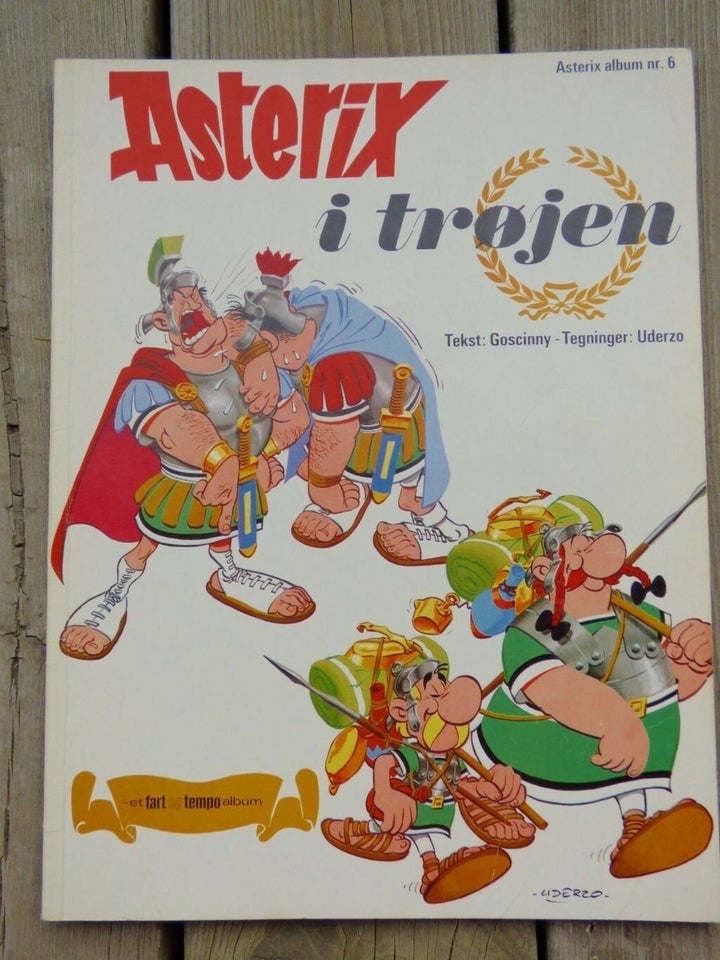 Asterix - 1.udgaver, Tegneserie