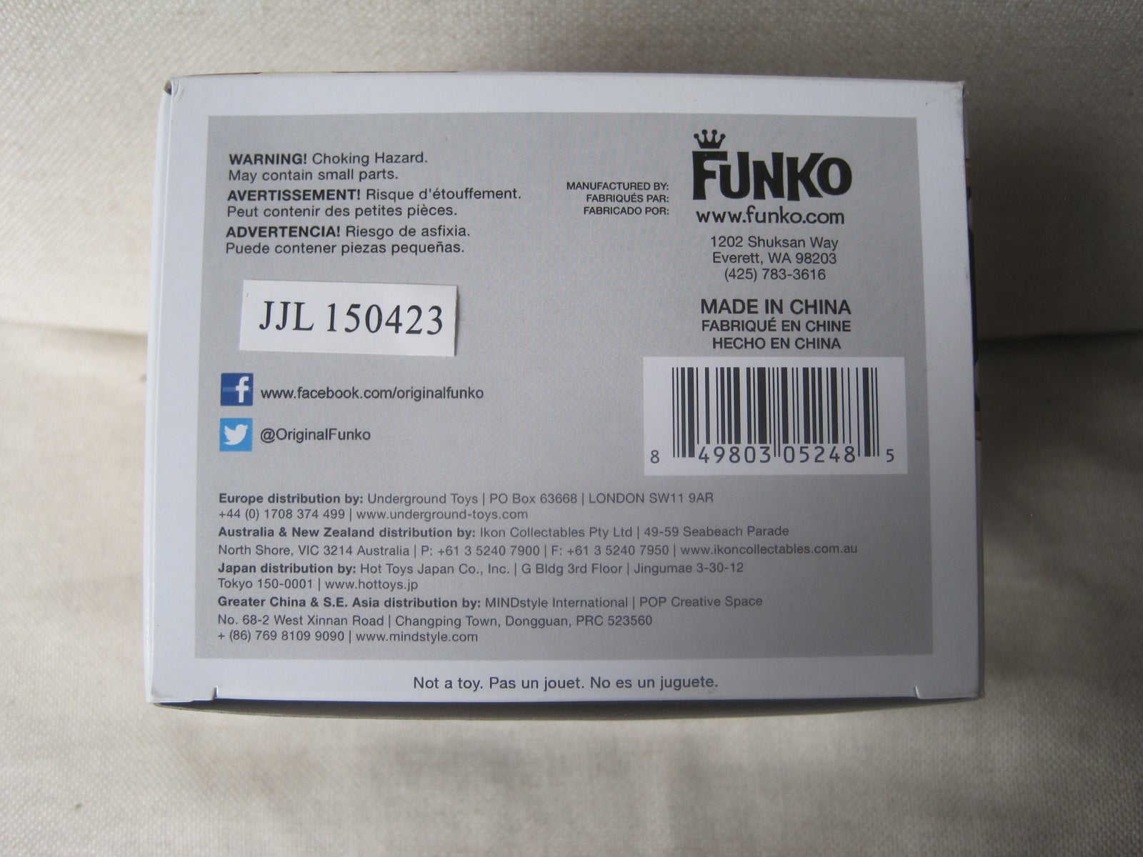 Funko Pop #01 Batman gul