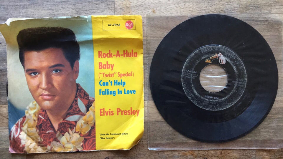 LP, Elvis Presley, 7 singler