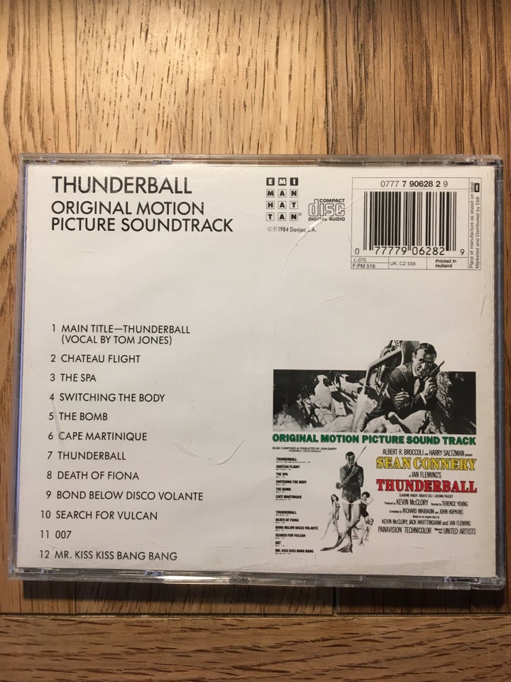 Tom Jones: Thunderball, andet