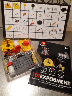 Andet legetøj, ALGA Science 101 eksperimenter. Byg, test og leg. Eksperimentér i elektronikkens foru