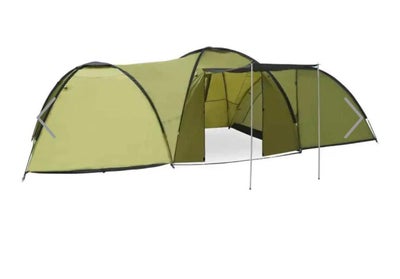 famile telt, Campingtelt 8-personers 650x240x190 cm iglofacon grøn
Dette campingtelt kan rumme op ti