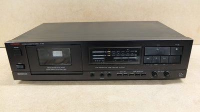 Båndoptager, Luxman, K-100 , Defekt, Flot kassette båndoptager fra Luxman 1987 - der er lys....men i