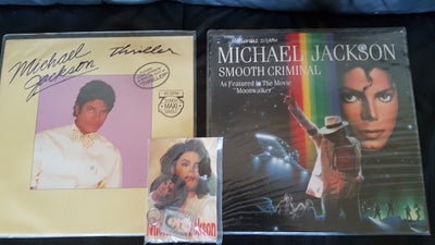 Maxi-single 12", Michael Jackson, Vintage Fan foto mm..Smooth Criminal - Thrillerer, Pop, Vintage Mi