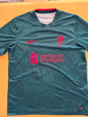 Fodboldtrøje, Liverpool 3. trøje. , Nike, str. L, Liverpool trøje med Carvalho 28.