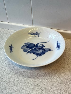 Porcelæn, Blå Blomst Flettet østers / kompostskål, Royal Copenhagen, Fin Royal Copenhagen Blå Blomst