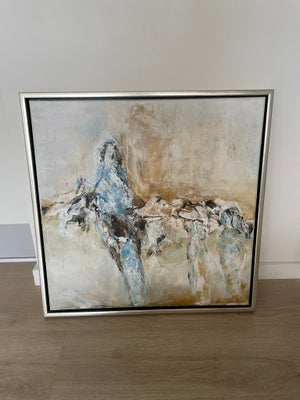 Oliemaleri, Marianne Dam Hansen, motiv: Abstrakt, b: 64 h: 64, På vej..