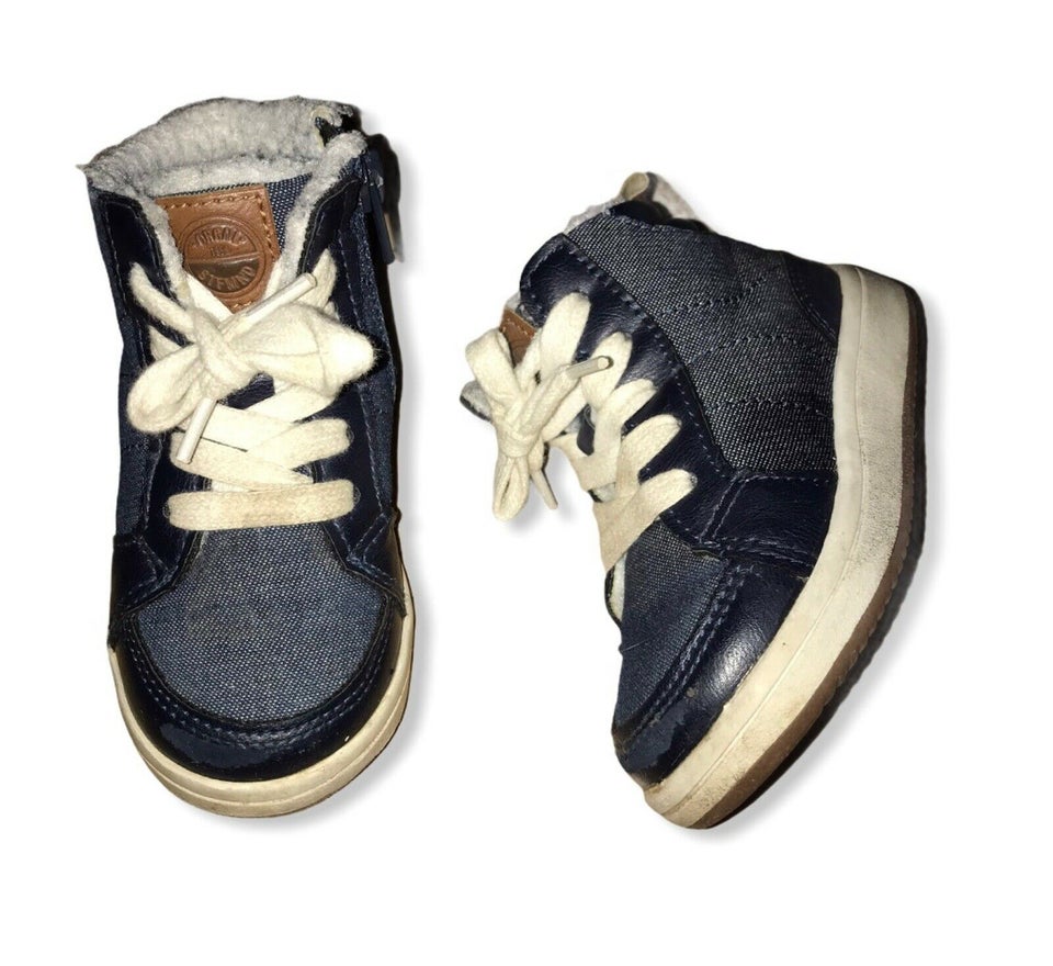 Behov for Gentleman generelt Fritidssko, str. 22, 22 sko cowboy blå mørkeblå sneakers for lynlås luk –  dba.dk – Køb og Salg af Nyt og Brugt