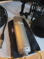 Rode NT1-A Mikrofon + udstyr, RØDE NT1-A