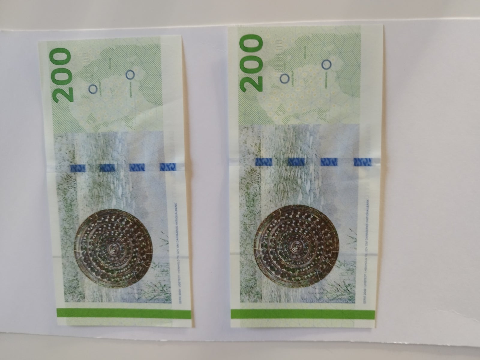 Danmark, sedler, 2016